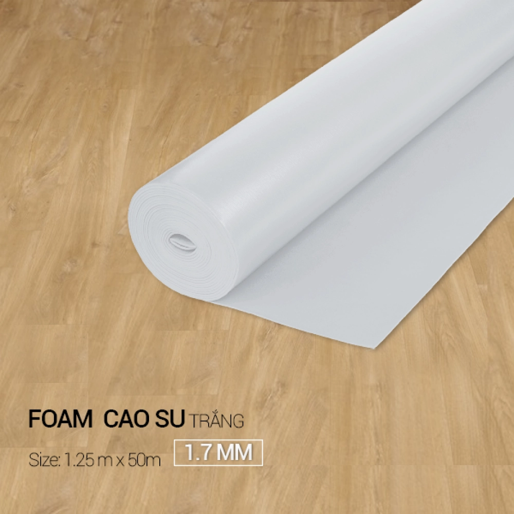 Foam Cao Su Trắng 1.7 mm