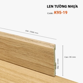 Len Tường nhựa K95-19