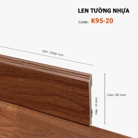 Len Tường nhựa K95-20