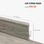 Len Tường nhựa K95-28