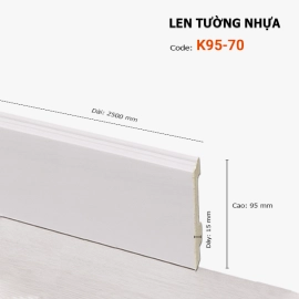 Len Tường nhựa K95-70