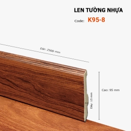 Len Tường nhựa K95-8