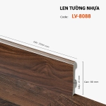 Len Tường nhựa LV 8088