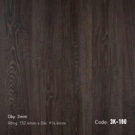 Sàn nhựa dán keo 3K Vinyl K160