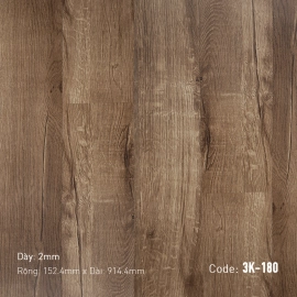 Sàn nhựa dán keo 3K Vinyl K180