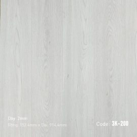 Sàn nhựa dán keo 3K Vinyl K200