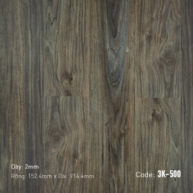 Sàn nhựa dán keo 3K Vinyl K500