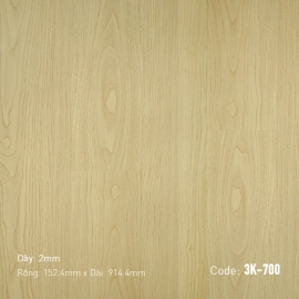 Sàn nhựa dán keo 3K Vinyl K700
