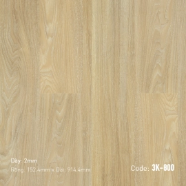 Sàn nhựa dán keo 3K Vinyl K800