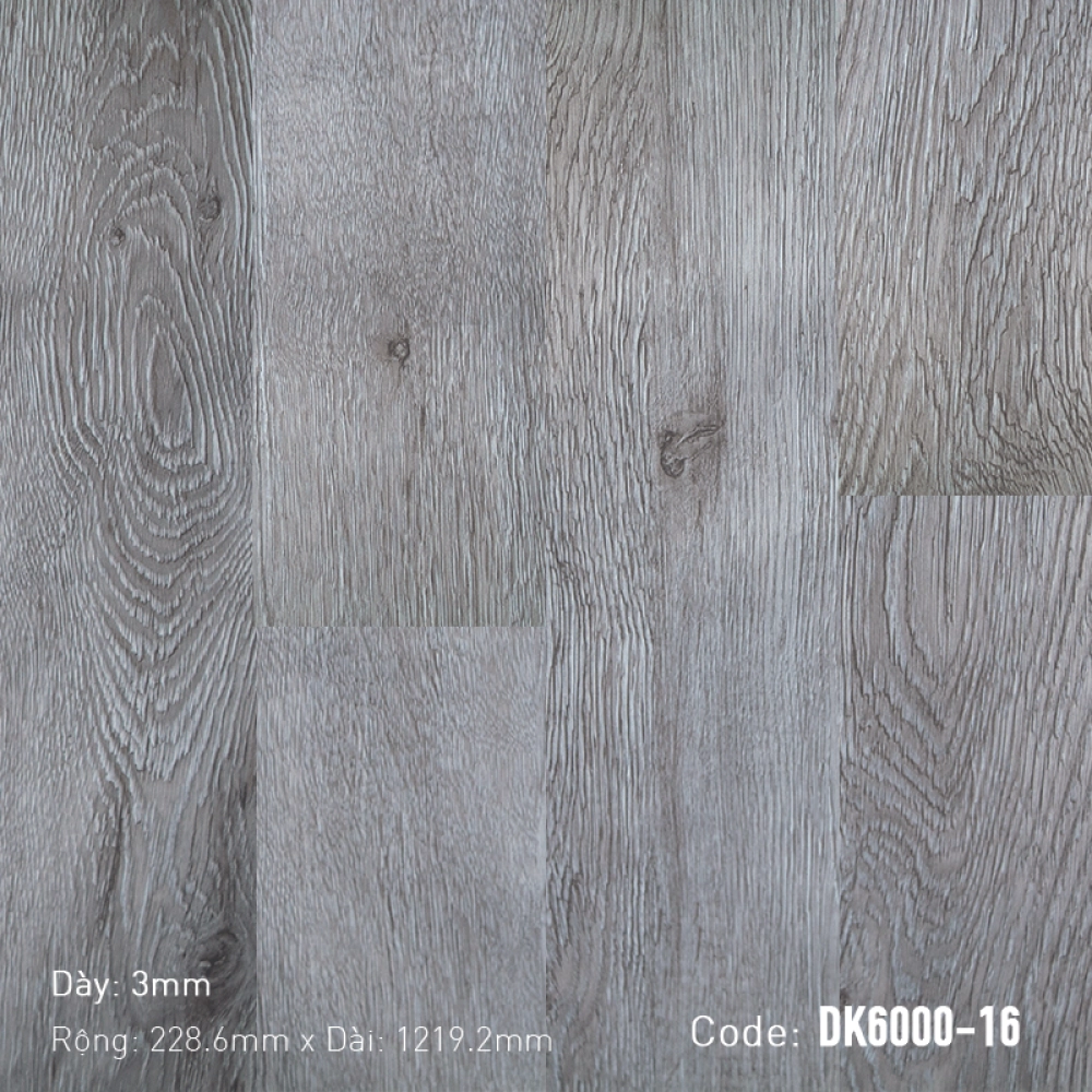 Sàn nhựa dán keo DK6000-16