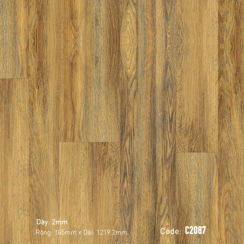 Sàn nhựa dán keo AROMA C2087