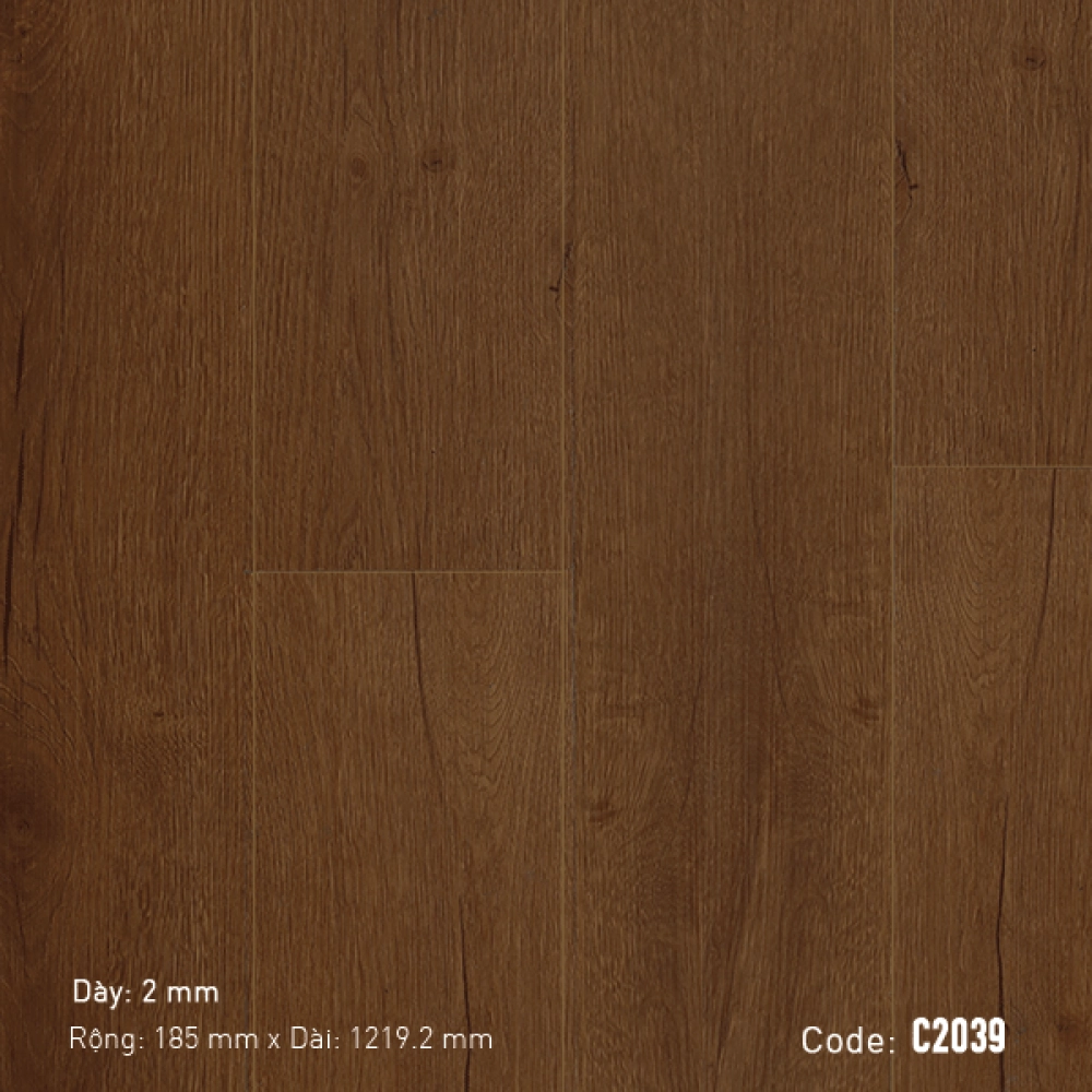 Sàn nhựa dán keo AROMA C2039